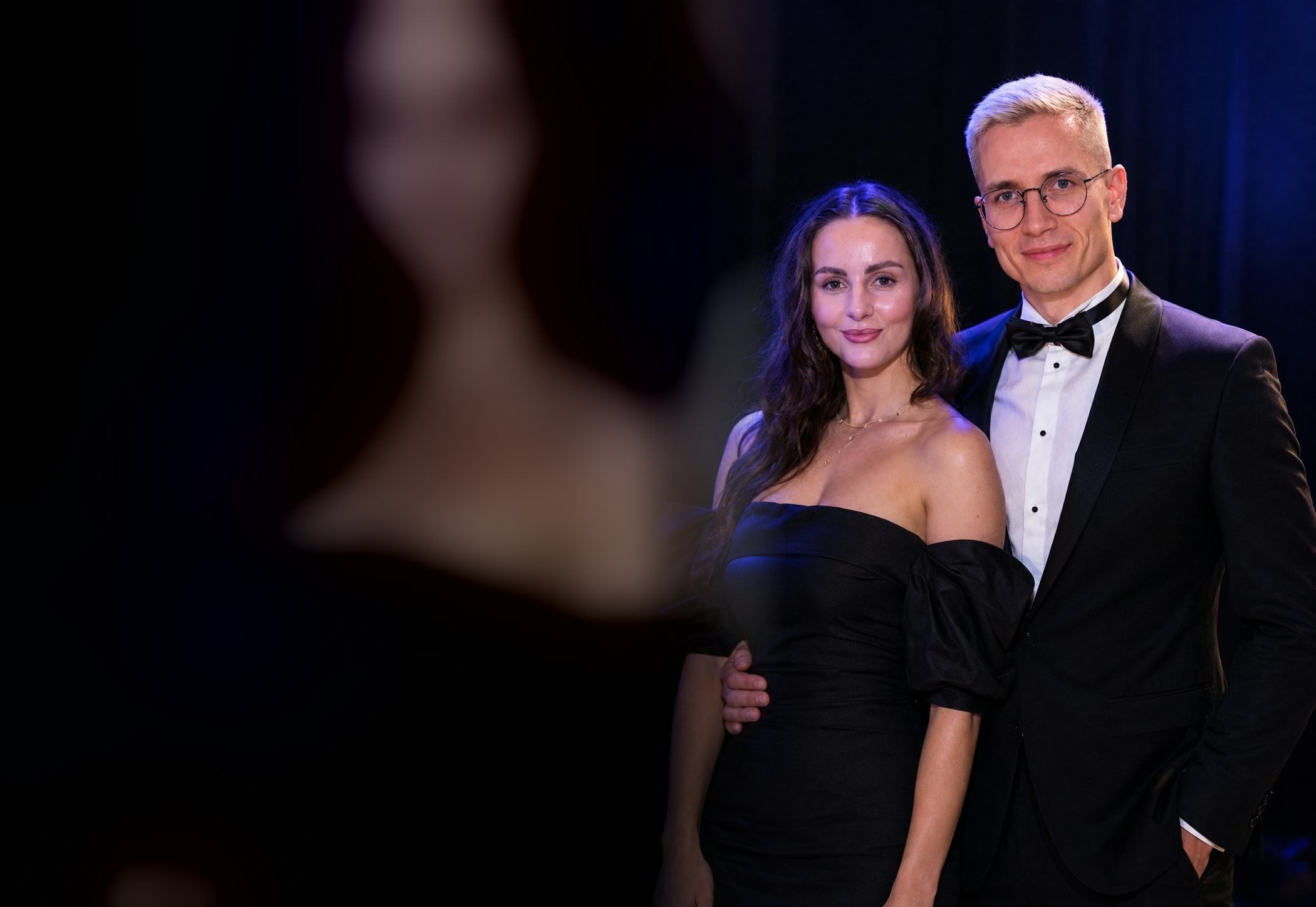 Kadra Dance Factory — Ernest Jeleń i Nikolina Melin w strojach wieczorowych